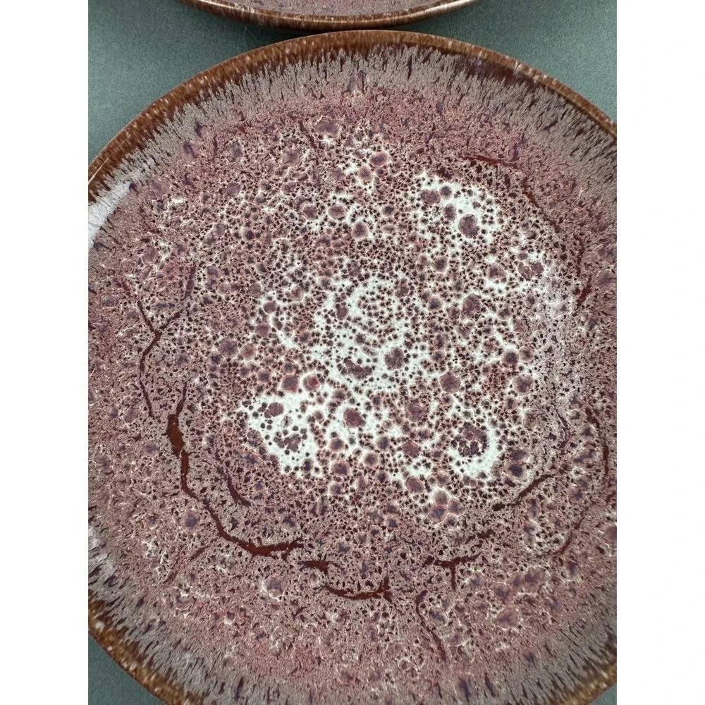 Anthropologie‎ Reactive Glaze Tapas Side Plates Set of 4 New In Box